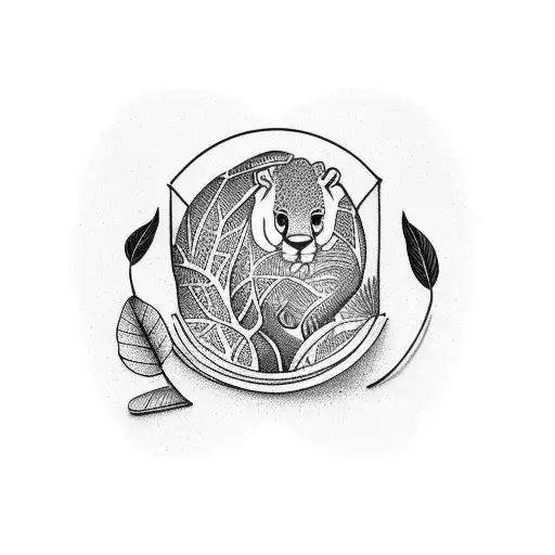 Safari Animals And Tropical Plants Coming Out Of A Book