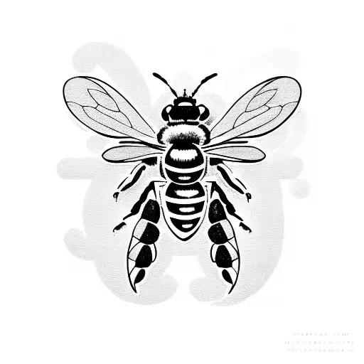 Worker Bee With Dollar Signs