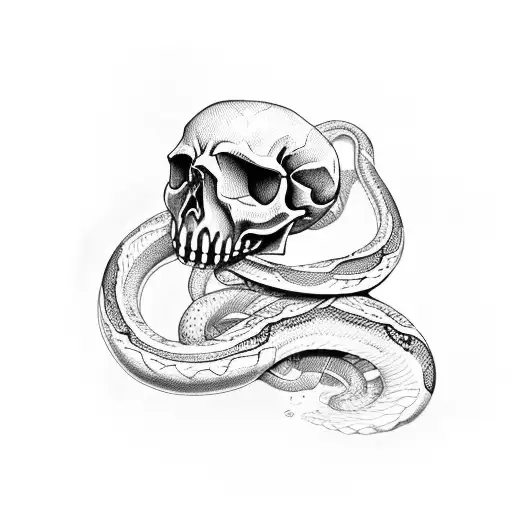 Skull Snake & Snake