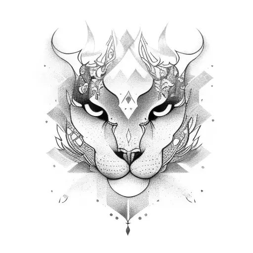 Nordic Tattoo Involving The Name Nora