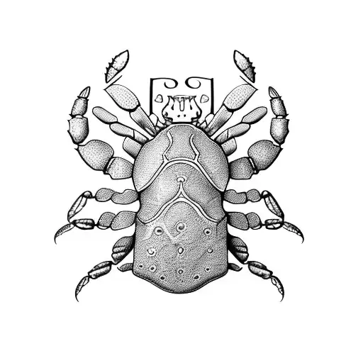 Zodiac Crab With Scorpion