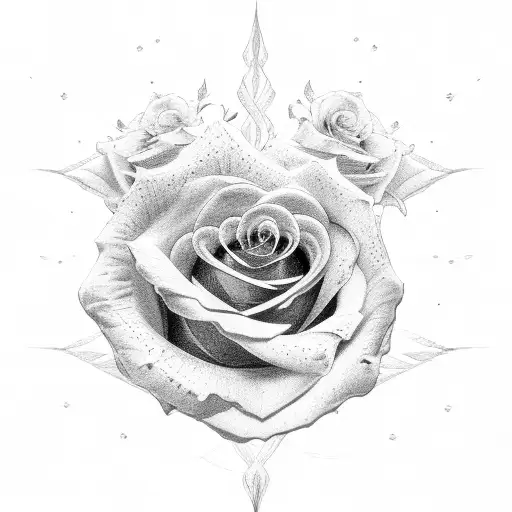 Rose With The Word Faith