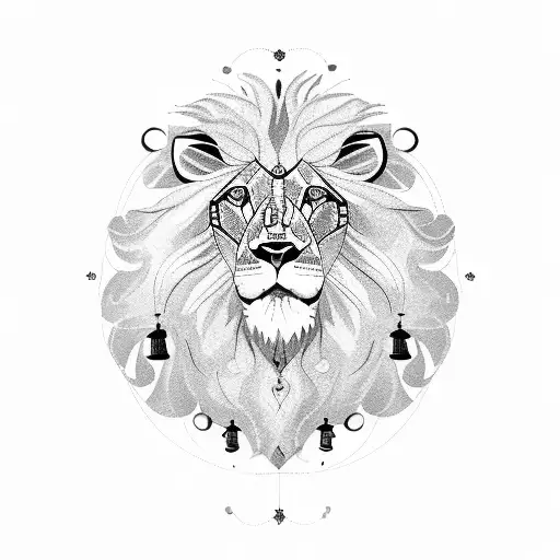 Lion With Russian Bells