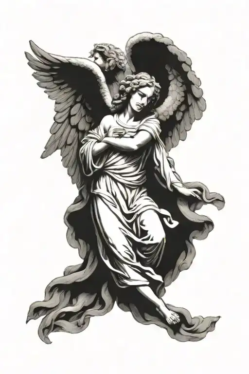 Biblical Accurate Angel Mural