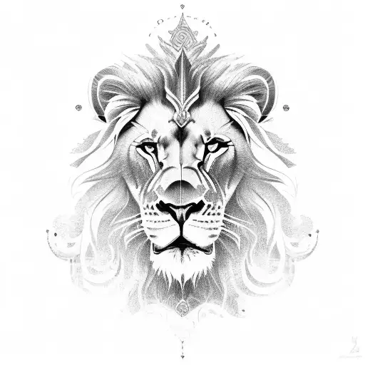 Roman Sleeve With Lion