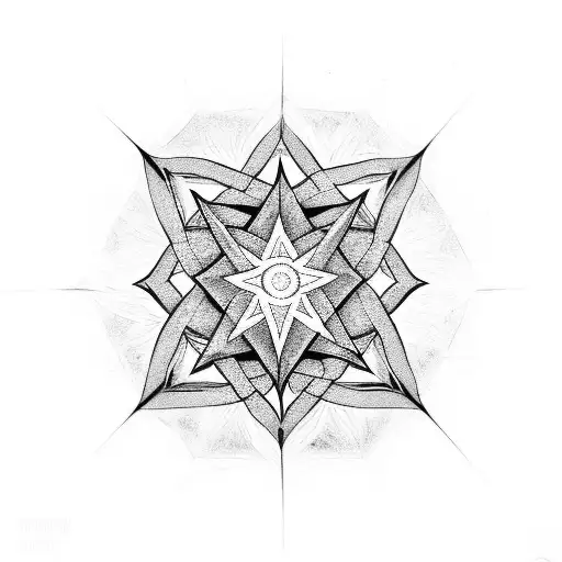 Mandala Star Of David