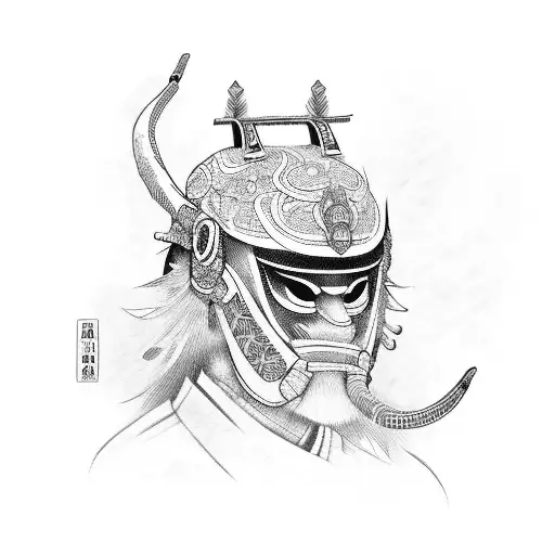 Samurai Hanya Mask