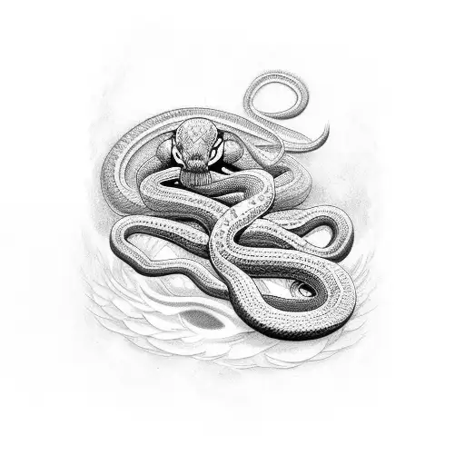 3 Headed Snake Monsyer