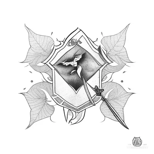 Mulan Sword With Leaves Pocahontas