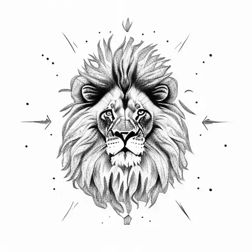 Lion With The Name Antonio