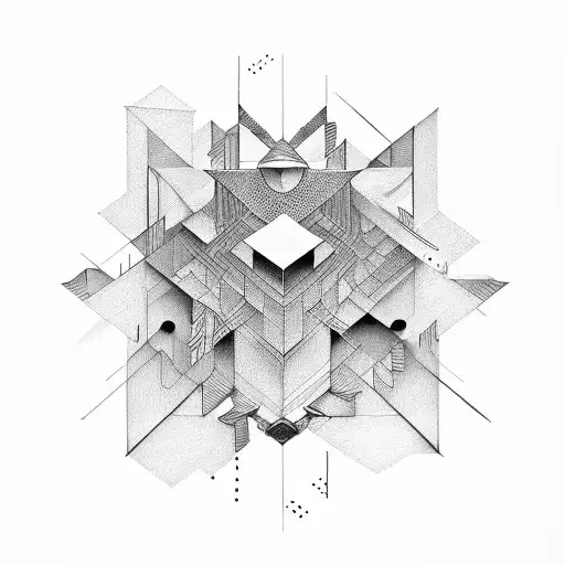 Abstract Shapes Inspired By Architecture