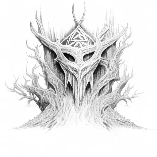 Anduril With The Tree Of Gondor