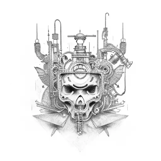 Steampunk Style Roman Chest And Upper Arm Piece