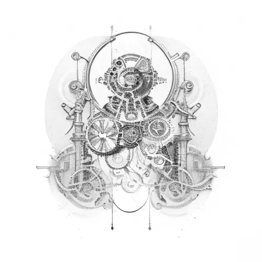 Steampunk Style Roman Right Side Chest And Upper Arm Piece