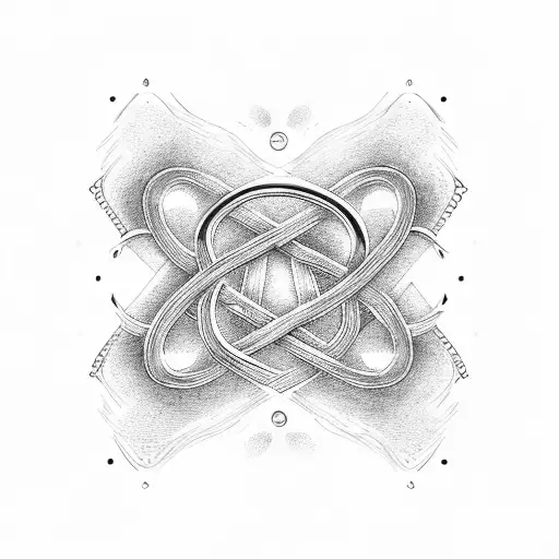 Infinity Symbol With The Words Come What May