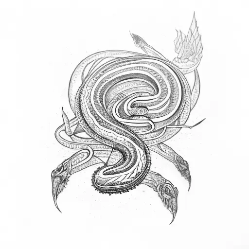 Spiritual Tribal Snake