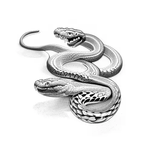 Transformation Over Coming Ego Snake