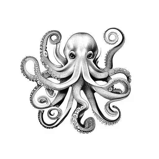 Large Colored Octopus