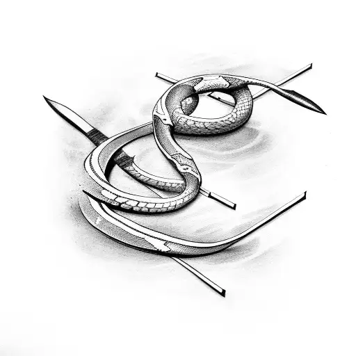 Snake With Arrow