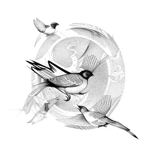 Book Turning Into Birds