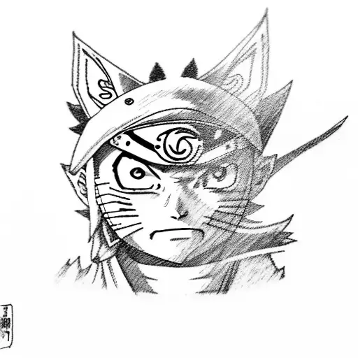 Naruto Manga Design With Yume Kanji