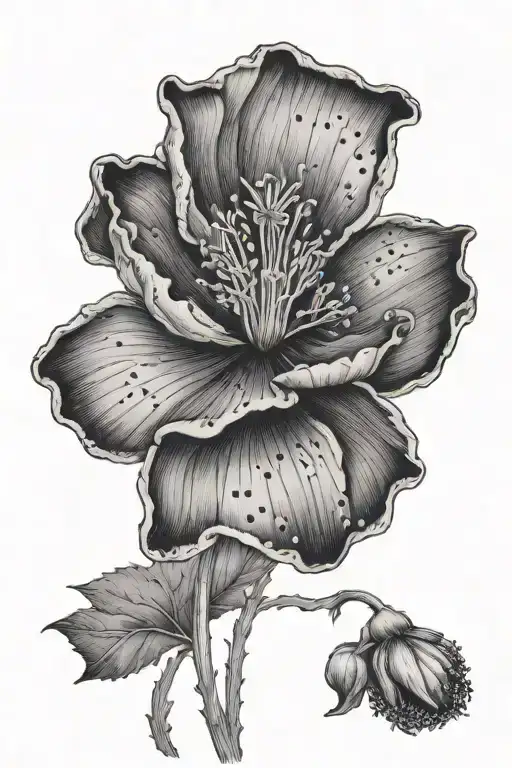 Poppy And Marigold Lily