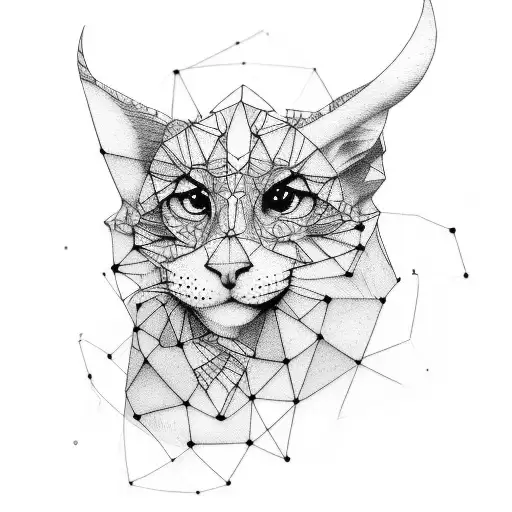Technology-inspired Animal Portrait
