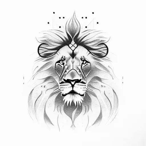 Lion With Word Ignite