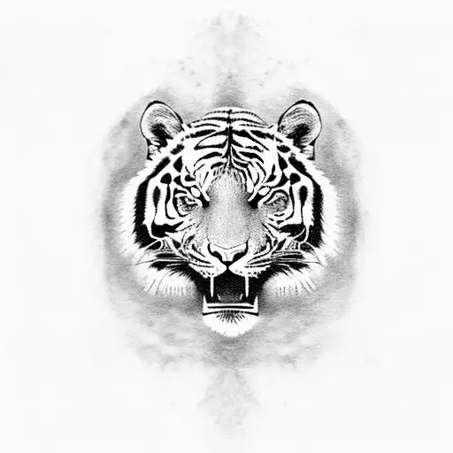 Siberian Tiger Wrapped Around 2 Pocket Watches