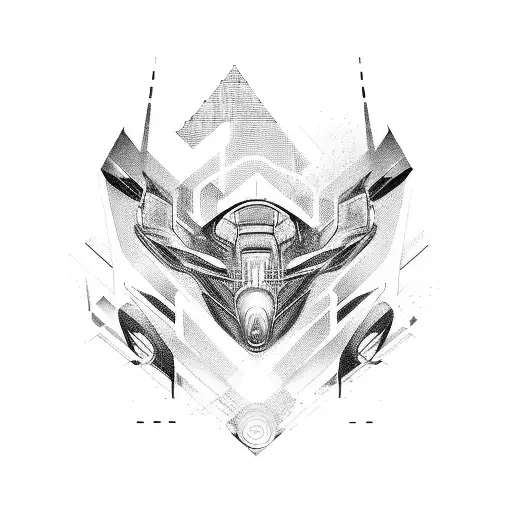 A Sleek And Modern Car Speeding Through A Cityscape