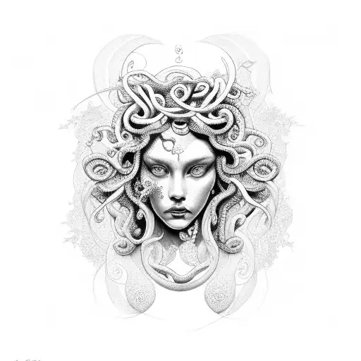 Medusa E Flores