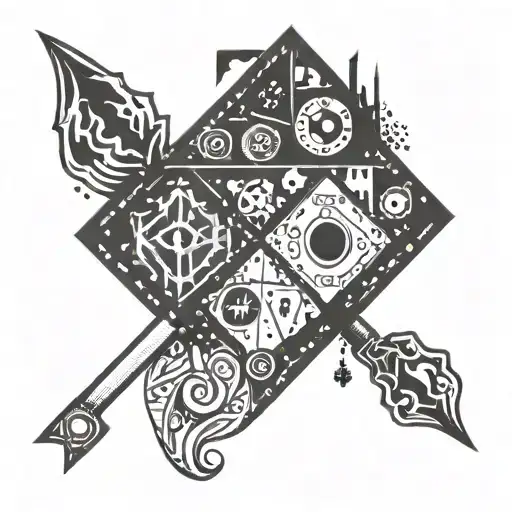 A Behavioral Health Nurse Symbol Incorporating Elements Of Board Games And Arcade Games