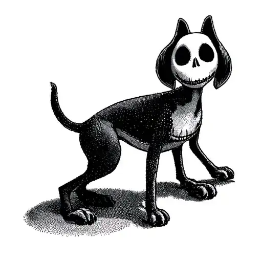 Zero Dog From Nightmare Before Christmas
