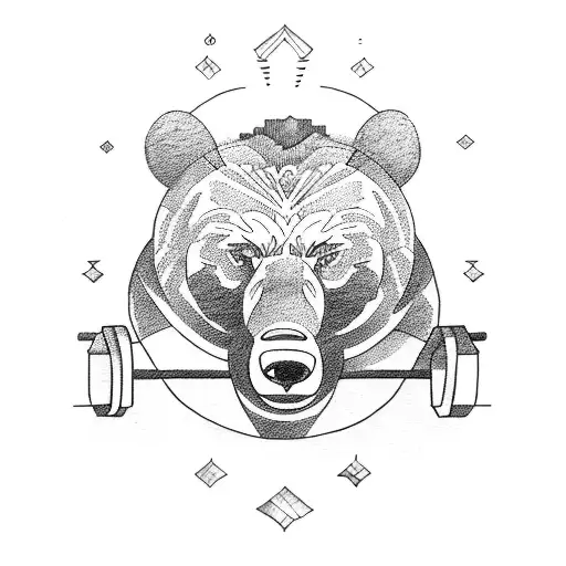 Weightlifter Bear