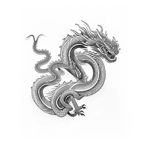 Chinesse Dragon Snake