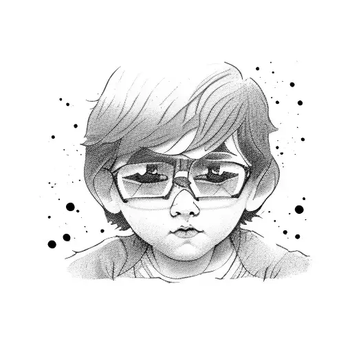 A Little Boy In Front Of The Signal Iduna Park