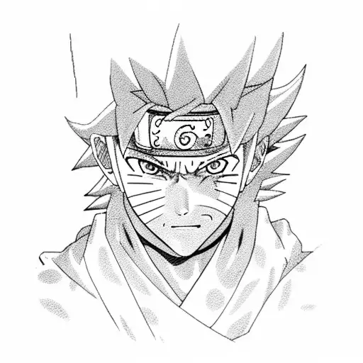 Naruto Uzumaki Unleashing The Power Of Kurama