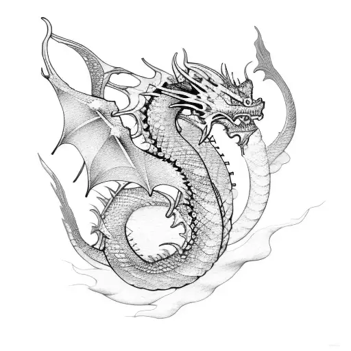 Dragon And Fish