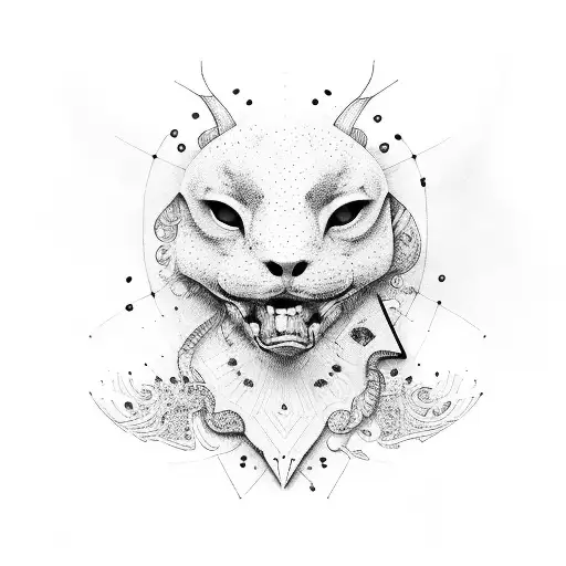 Pitch Notes Forming An Animal Face