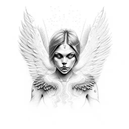 Angels Rising To Heaven