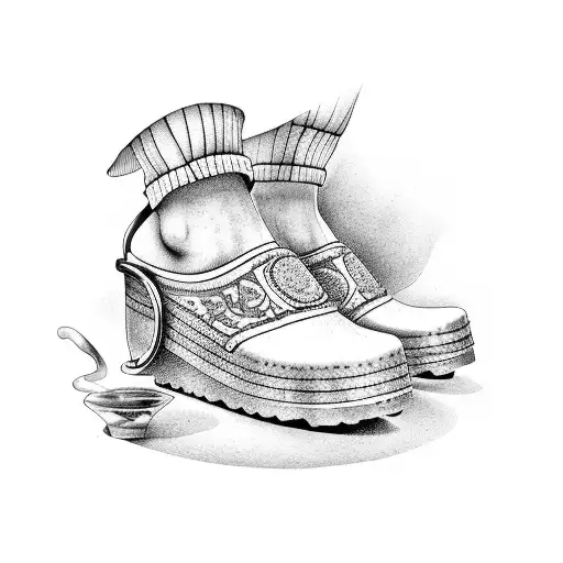 Clog Shoe For My Grandma Carla