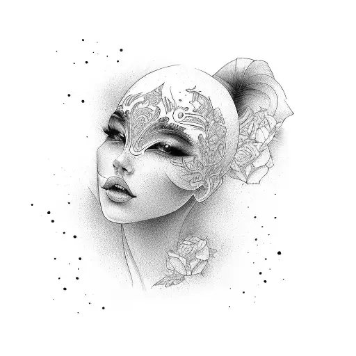 A Woman With A Man In Love