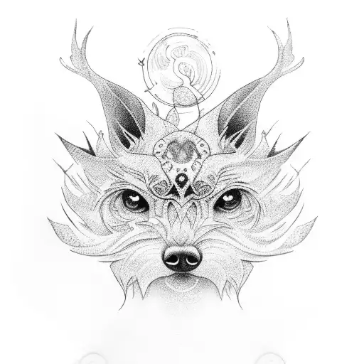 Tree Spirit Dog Chicken