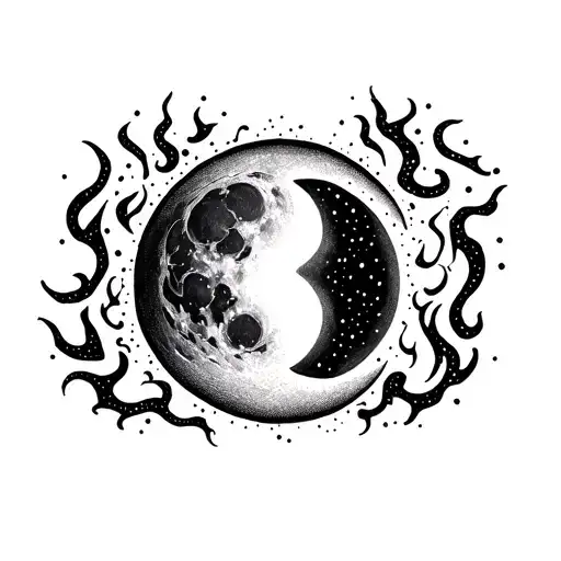 Fire Surround The Moon