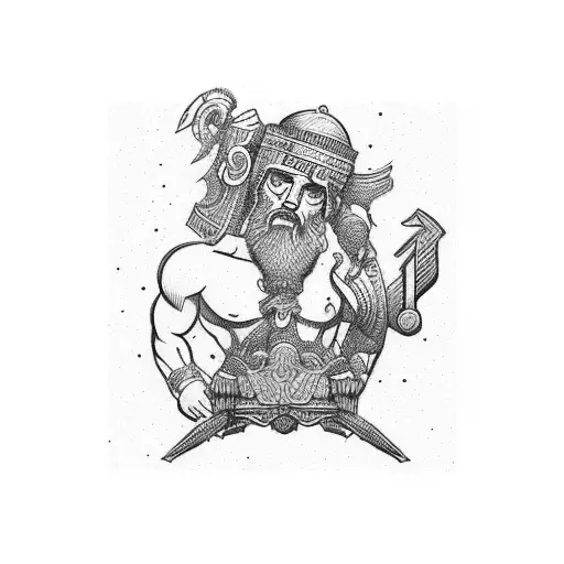 Greek Good With Lines Down The Arm That Leads To Different Tim Stamps