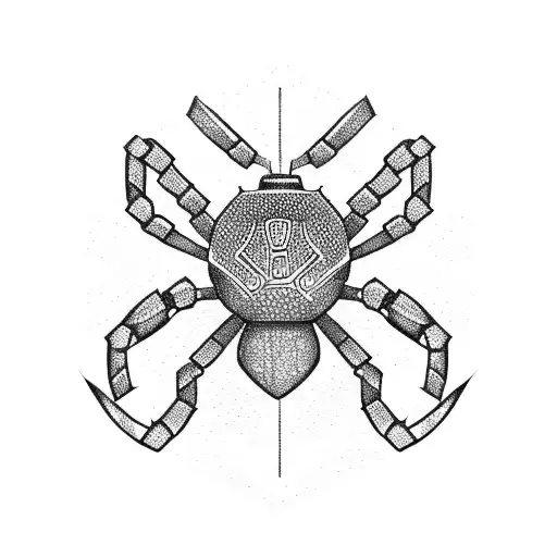 Geometric Spider Robot Death