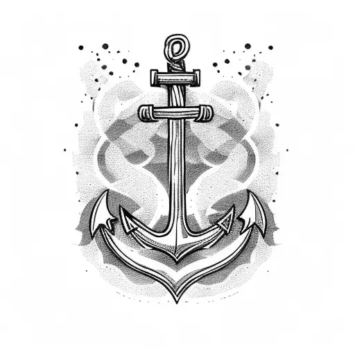 An Anchor In Combination With A Weight