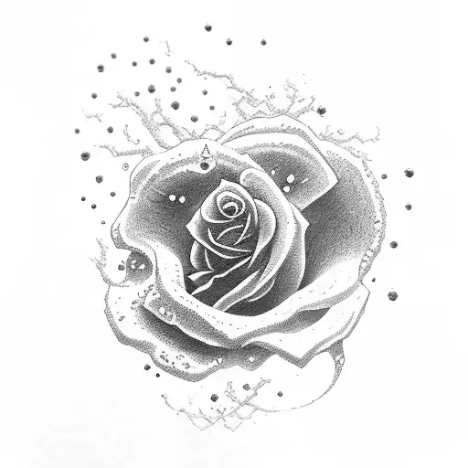 Nuclear Explosion Into Rose