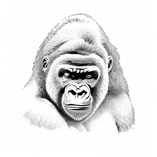 Gorilla With A Beret