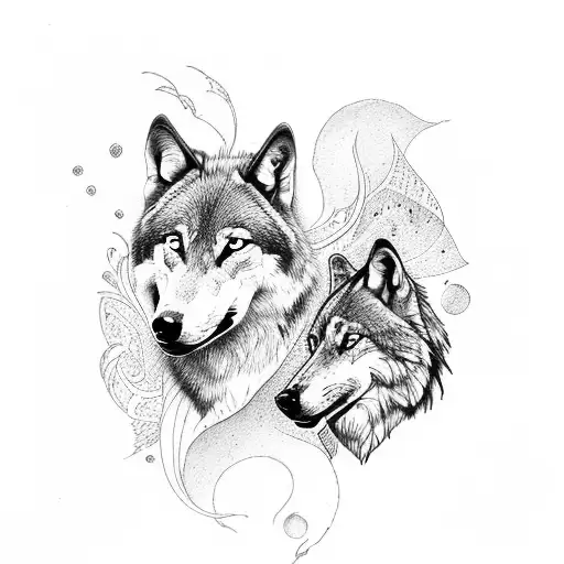 Wolf And Humming-bird